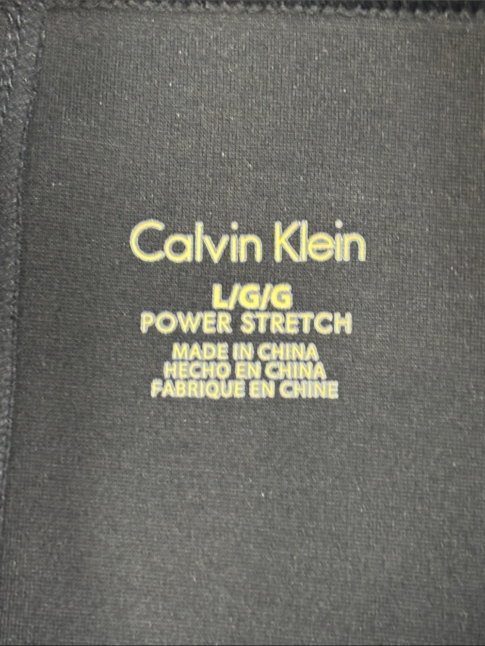Calvin Klein Black Power Stretch Skirt - size Large NWT - Picture 5 of 6